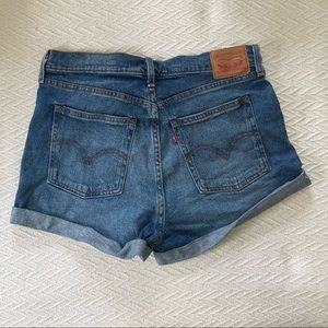 Levi’s Denim High Rise Shorts